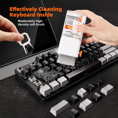 Laptop Screen Keyboard Cleaner Kit, Electronics Cleaning kit Tool for MacBook iPad iPhone Pro Cell Phone, Brush Tool for Tablet, Computer, PC 2
