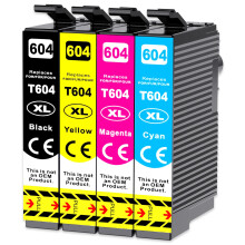 Q-image 604XL Ink Cartridges multipack Compatible with Epson 604 XL Ink Cartridges for Epson Expression Home XP 2200 XP 2205 XP 3200 XP 4200 Workforce