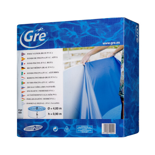 Gre F ? Liner for Round Pools Di?metro 300 cm blue