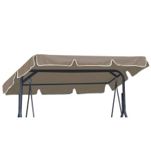 Ferocity Universal coloured replacement canopy for Swing Cover size 210 x 145 cm Patio Hammock Cover Top Garden Outdoor size 210 x 145 cm Beige [101]