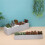 Ten-stone 14.5-Inch Gray Unglazed Rectangle Concrete Succulent Planter Windowsill Boxes 4