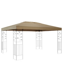 Quick-Star Replacement Roof for Gazebo 3 x 4 m Sand Replacement Cover