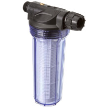 Gardena Pump pre-Filter for Water Flow up to 6000 l/h: Effective Filters for Garden Pumps and Domestic Water Machines, with Filter Insert (1730-20)