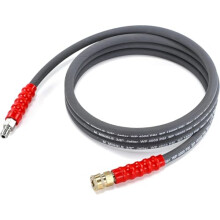 M MINGLE Pressure Washer Jumper Hose, 10 FT Whip Hose for Power Washer, Hose Reel Connector Hose for Pressure Washing with 3/8 Inch Quick Connect