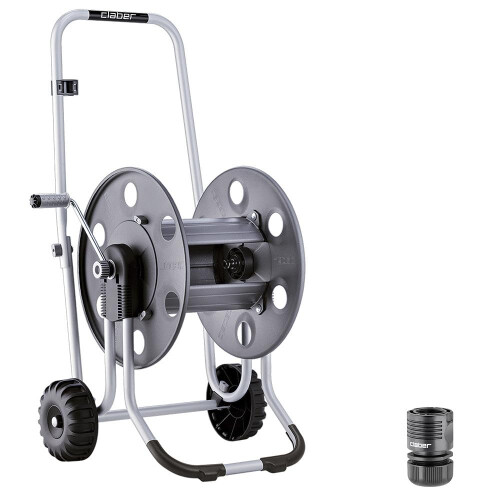 Claber Claber 8891 Metal 60 Trolley, Black/Orange/Grey 1