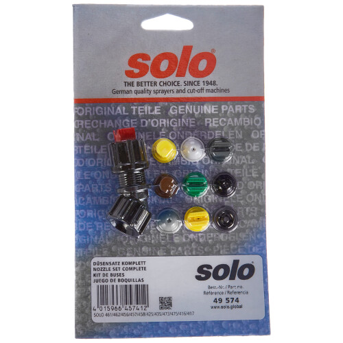 Solo Complete Sprayer Nozzle Set