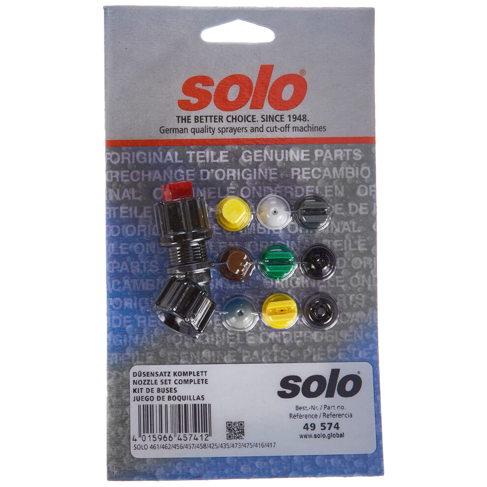 Solo Complete Sprayer Nozzle Set