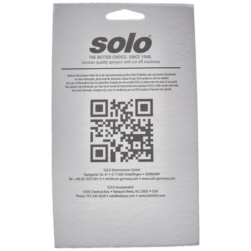 Solo Complete Sprayer Nozzle Set 1
