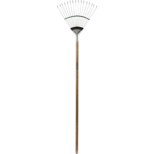 Spear & Jackson Spear & Jackson 4812FR Traditional Stainless Flexo Lawn Rake, silver