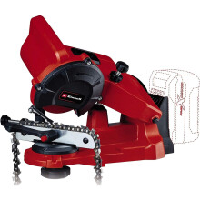 Einhell Power X-Change 18V Cordless Chainsaw Sharpener - Depth Stop, Chain Tensioner, Precision Angle Adjustment, Mounting Plate - GE-CS 18 Li Solo