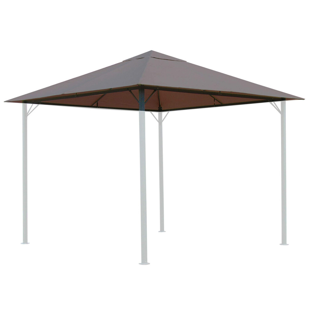 Quick-Star Replacement Roof for Garden Gazebo 3 x 3 m Taupe Antique Gazebo Roof Replacement Cover-image-OPC-PMXWQVW-NEW