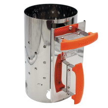 ProQ Charcoal Chimney Starter, Stainless Steel BBQ Starter, BBQ Chimney Starter for Coal & BBQ Charcoal Briquettes, BBQ Fire Starter