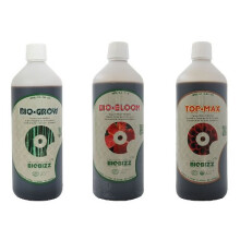 BioBizz - Bio Grow - Bio Bloom - Top Max - 1L of each