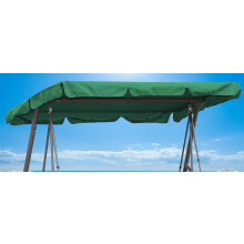 Quick-Star Replacement Roof Universal 3 Seater Swing Green Replacement Cover Sun Canopy Swing Roof