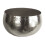Leaf Leaf Large Straight Edge Hammered Metal Planter, Silver, 32cm x 20cm 1