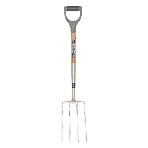 Spear & Jackson Spear & Jackson 1560SF Neverbend Stainless Digging Fork, Blue