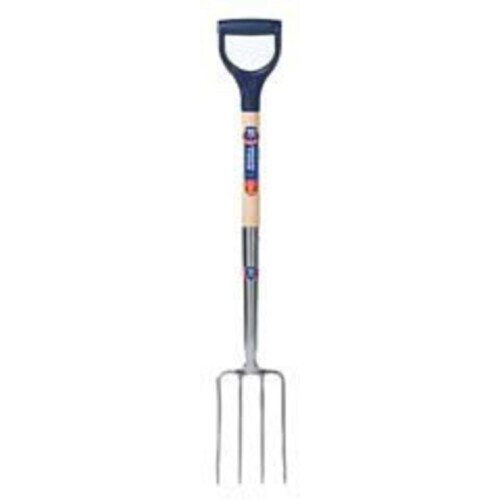 Spear & Jackson Spear & Jackson 1560SF Neverbend Stainless Digging Fork, Blue 1