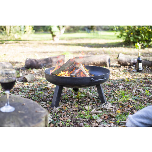 La Hacienda PITTSBURGH INDUSTRIAL FIREPIT SMALL, Oiled Steel 2