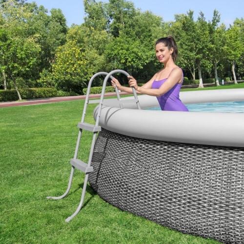 Bestway Bestway | Above Ground Pool Ladder 84cm, White 2