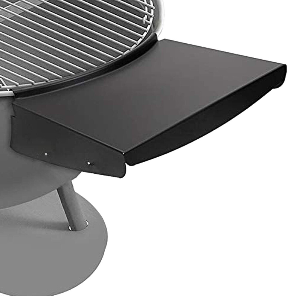 Denmay Grill Side Table For 57 Cm Weber Master Touch & Original Kettle Charcoal Grills, Replaces Weber Grill Side Shelf, Bbq Table Folds To Store