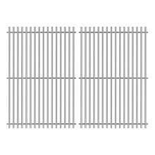 GFTIME 43.9 x 30cm 7527 Cooking Grate for Weber Spirit E310 E320 S310 S320 Spirit 300 Series, Stainless Steel Grid Replacement Parts 7639 7638 for
