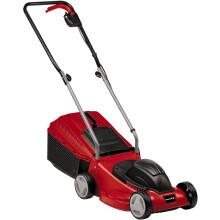 Einhell GE-EM 1032 Electric Lawnmower -- 32cm Cutting Width, 30L Grass Box, 3 Cutting Height Levels -- Lightweight, Walk-Behind Lawn Mower For Small