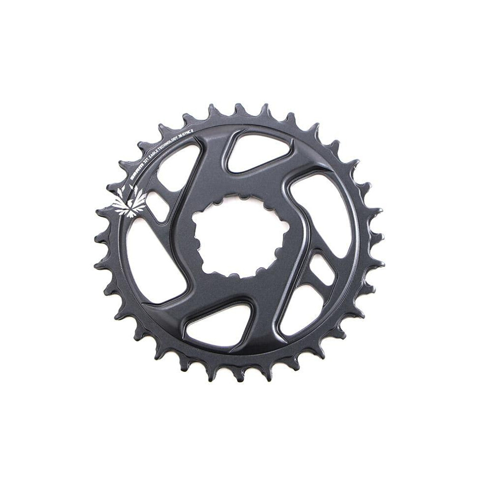 Sram Chain Ring X-Sync 2 Direct Mount 3Mm Offset Boost Cold Forged Aluminum: 32T Black