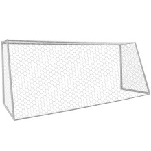 Aoneky 24x 8Ft/ 10x 6.5Ft Polyester Football Goal Net, 4 mm Cord - Replacement Full Size Soccer Post Net- Heavy Duty Soccer Netting - NOT Include