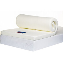 Bodymould Mattresses Southern Foam Memory Foam Mattress Topper with Cover, 3 Inch, UK Small Double