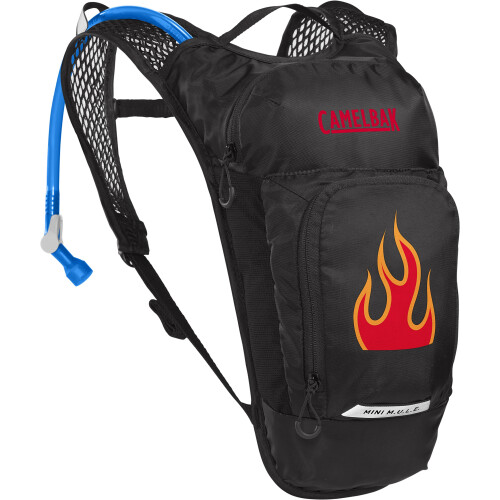 CamelBak Camelbak Mini M.U.L.E. 50Oz, Black/Flames