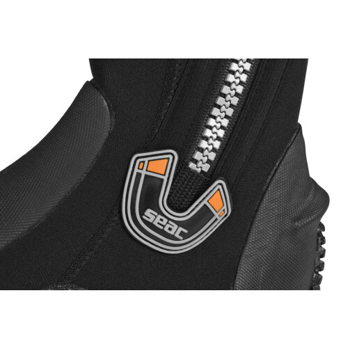 SEAC Basic HD, 5 mm neoprene diving boots with side zip and semi-rigid sole 2