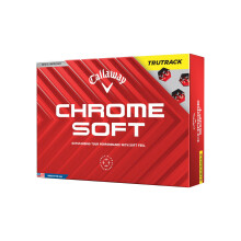 Callaway Golf Chrome Soft Premium Tour Golf Ball 2024 Yellow True Track
