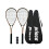 2 x Prince Power Ti Squash Rackets + Covers + 3 Squash Balls (Various Options) (Vortex) 1
