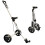Longridge Alu Lite 2 Wheel Golf Trolley, Silver 4
