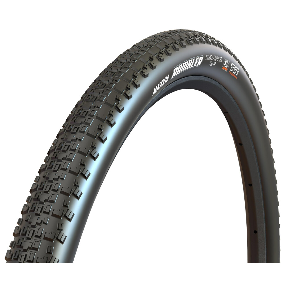 Maxxis Rambler 700X38c 120 Tpi Carbon Fibre Dual Compound Exo/Tr Tyre 8000002532716