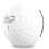 Vice Unisex Ball, White, M UK 3