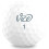 Vice Unisex Ball, White, M UK 2