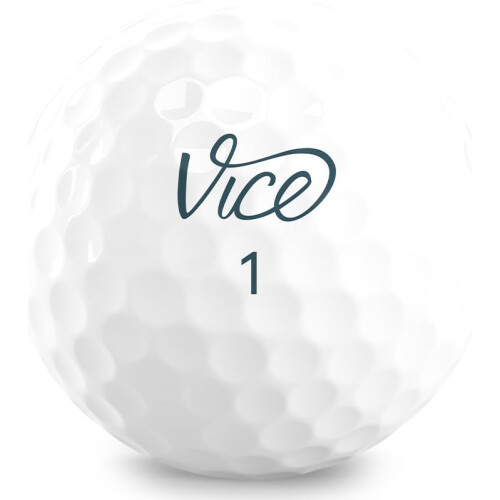 Vice Unisex Ball, White, M UK 1
