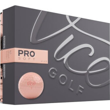 VICE Golf Pro Soft Hue Peach Parfait Golf Balls