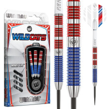 WINMAU Wildcats 25 gram Tungsten Darts Set with Flights and Stems (Shafts)