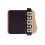 BICASTER Barebow Finger Tabs Cordovan Leather + Brass Finger Guards String Walking Right Hand (Medium) 1