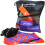 CENTURION JUNIOR TAG RUGBY SET, Black/Purple/Orange, One Size 1