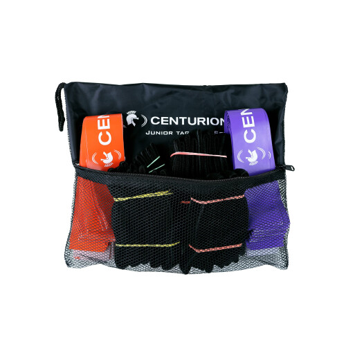 CENTURION JUNIOR TAG RUGBY SET, Black/Purple/Orange, One Size 2