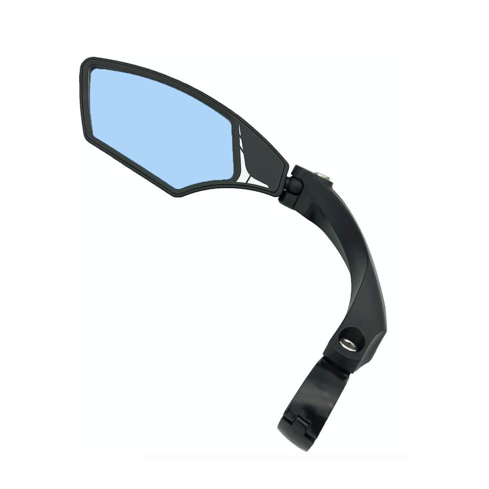 Hafny New Handlebar Bike Mirror, Hd,Blast-Resistant, E-Bike Mirror, Glass Lens, Hf-Mr095 (Anti-Glare Left) Blue 8000002543057