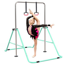 FBSPORT Gymnastics Bars, Horizontal Bar Expandable Gymnastics Kids Bar Folding Bar Junior Training Bar Multifunction Gym Training Equipment Home