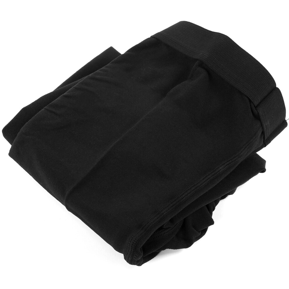 Black Washable Varicose Vein Compression Pantyhose, M, Pain Relief