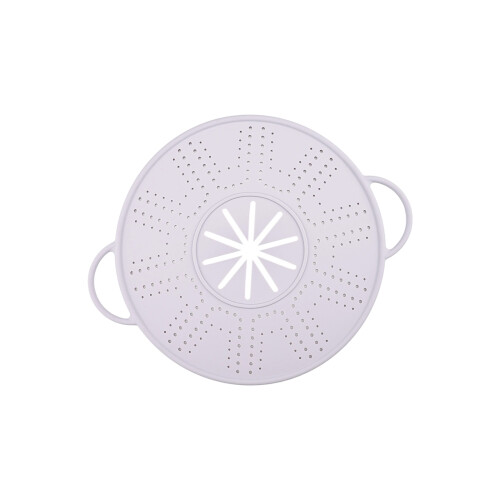 Multipurpose Elastomer Spatter Lid Oil Filter Kitchen-Purple