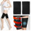 Compression Leg Sleeve M Black Thin Thigh Support for Varicose Veins 7