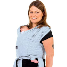 Koala Babycare Baby Sling Easy to Wear - Certified Ergonomic Support - Multi-Purpose Stretchy Baby Carrier Suitable up to 9 kg - Baby Wrap Carrier for