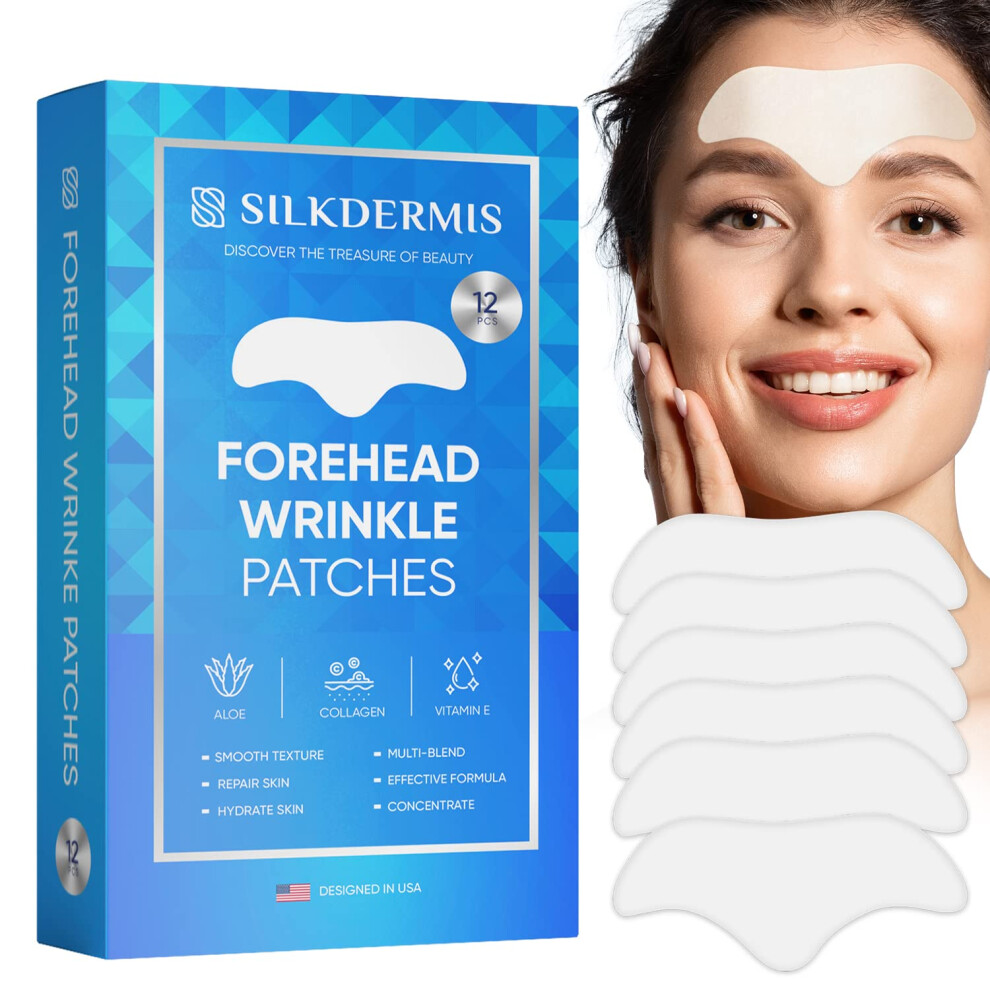 Silkdermis Forehead Wrinkle Patches And Smile Line